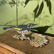 Bridget Farmer | Standing Bird Ornament | New Holland Honeyeater